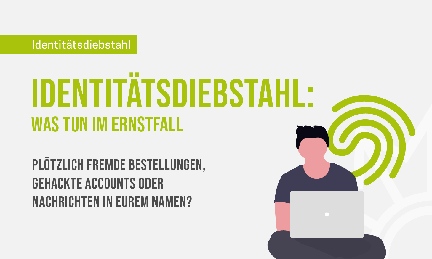 Mockup Checkliste Identitätsdiebstahl Checkliste Identitätsdiebstahl hilft im Ernstfall Konten zu sichern.