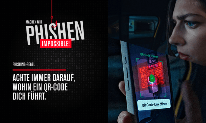 Phishen Impossible - Quishing erkennen Phishen Impossible - Quishing erkennen.